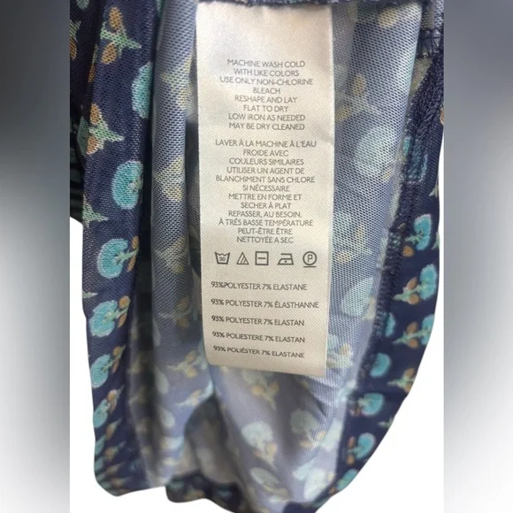 Mauve Smocked Polo Top - Picture 5 of 6